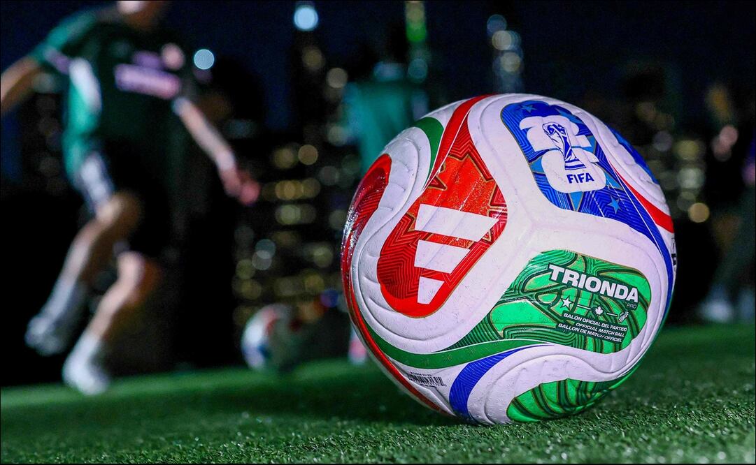 El balón Trionda será uno de los protagonistas de la próxima Copa del Mundo 2026. FOTO: AFP