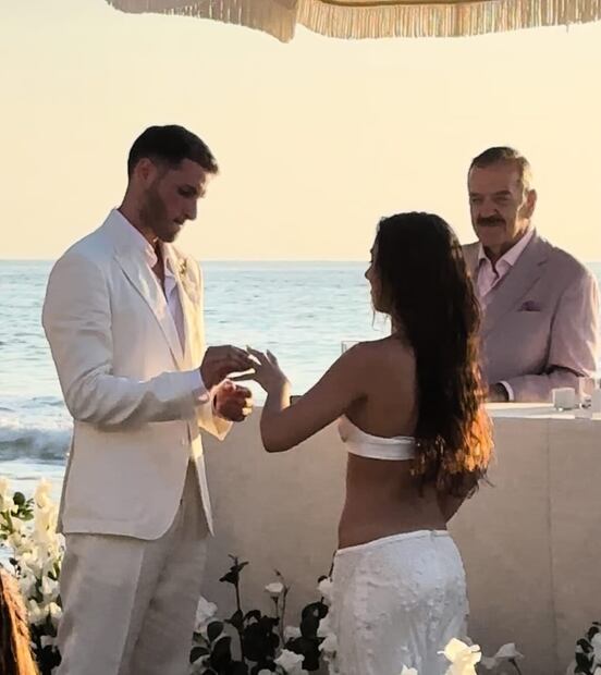Fotos de la boda entre Santiago Giménez y Fernanda Serrano