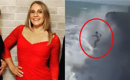 Video: Coaches de fitness mueren al ser arrastrados por el mar en España