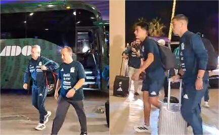 Selección Mexicana ya se encuentra en Torreón; así se vivió su llegada 