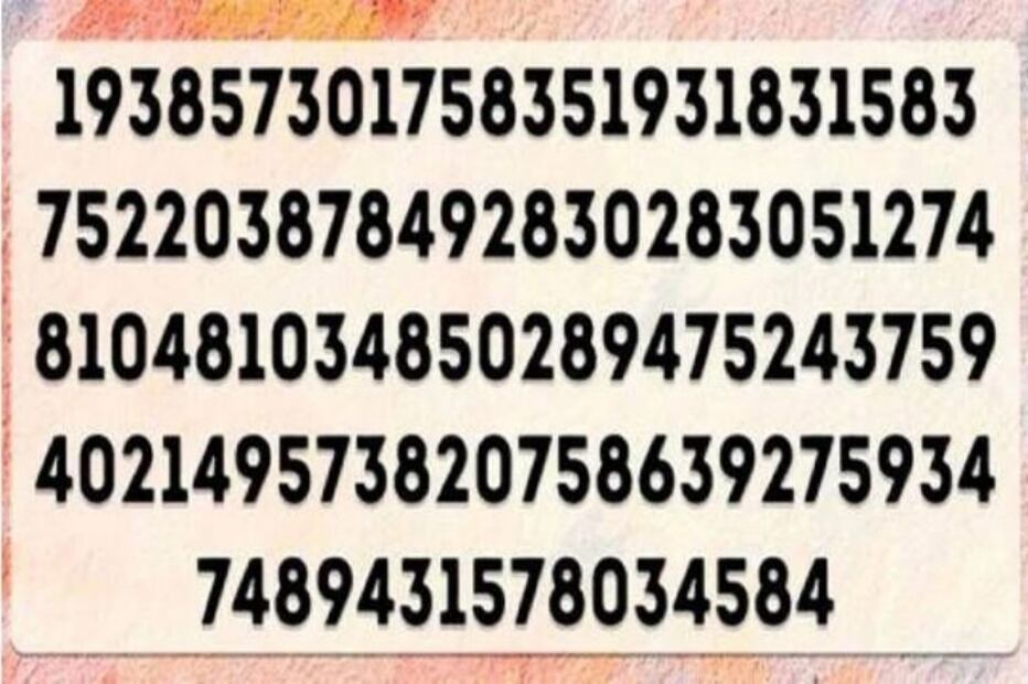 Desafía a tu mente con este reto visual y ejercita tu cerebro. Fuente: Genial.guru