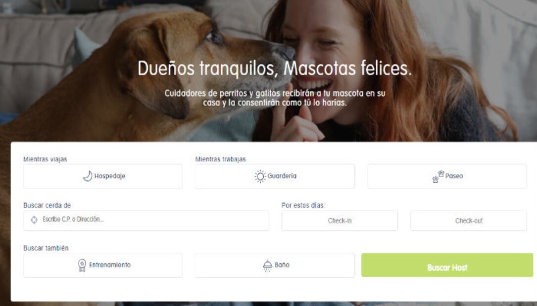 Host a Pet, la app para que tu mascota se sienta como en casa