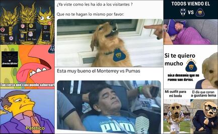 Pumas cae ante Rayados en la Ida de Cuartos de Final y fueron víctimas de los mejores MEMES