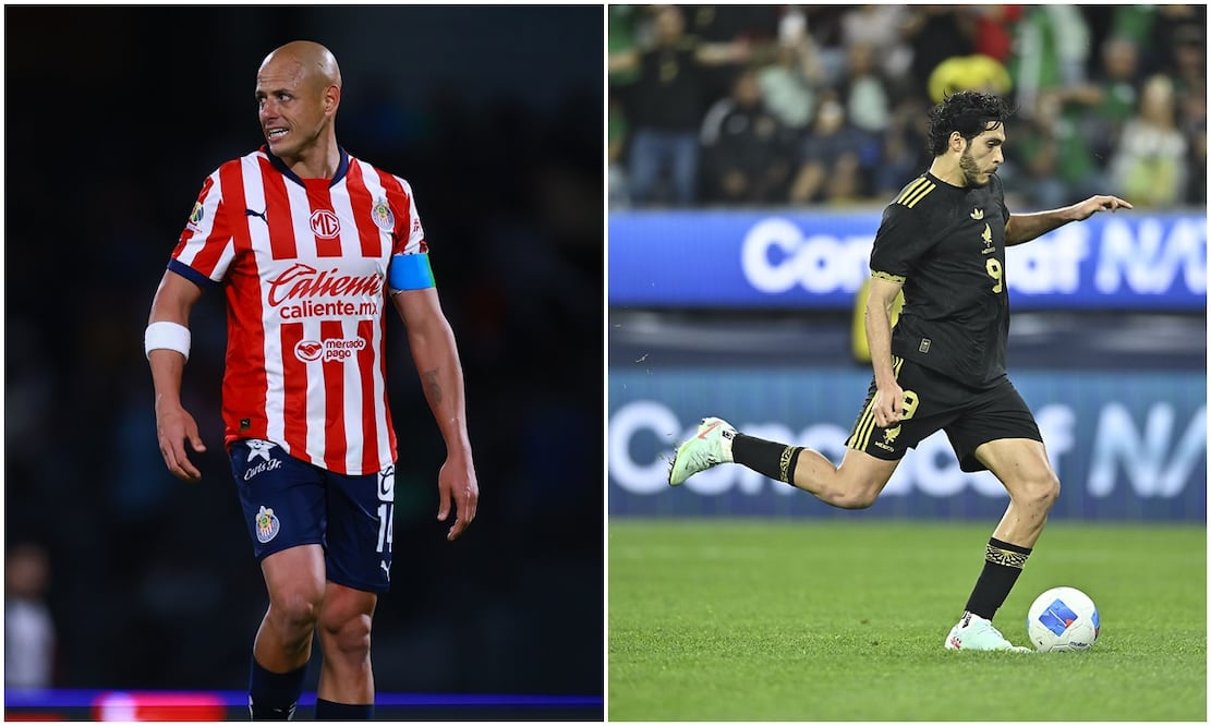 Raúl Jiménez vs Chicharito Foto:Imago7