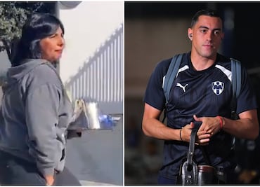 Rogelio Funes Mori ignoró a fanática de Rayados que le llevaba un regalo por su salida