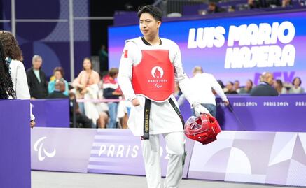 Luis Mario Nájera se queda con la plata en Taekwondo en Paris 2024