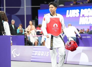 Luis Mario Nájera se queda con la plata en Taekwondo en Paris 2024