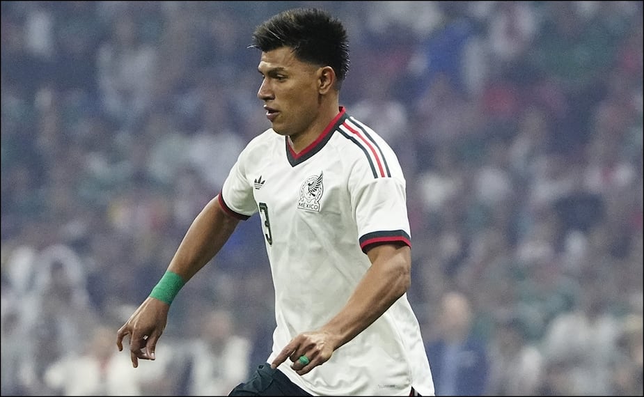 Jesús Gallardo, durante un partido con la Selección Mexicana. FOTO: Imago7