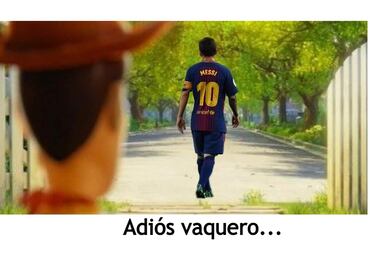 ¡Messi se va del Barcelona! Los 10 mejores memes de su adiós del Barça