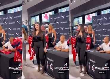 Chicharito Hernández fue señalado en redes sociales de acosar a una aficionada en firma de autógrafos