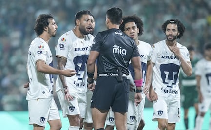 Pumas podría recibir una sanción tras el conato de bronca entre bancas ante Santos Laguna