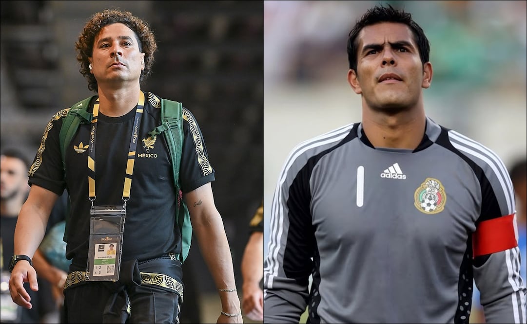 Guillermo Ochoa y Oswaldo Sánchez. FOTOS: Imago7 / @sanoswaldotd