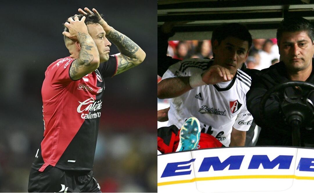 Brian Lozano durante el Apertura 2023 y  Óscar Ustari en el Apertura 2017 - Foto: Especial/ Imago7