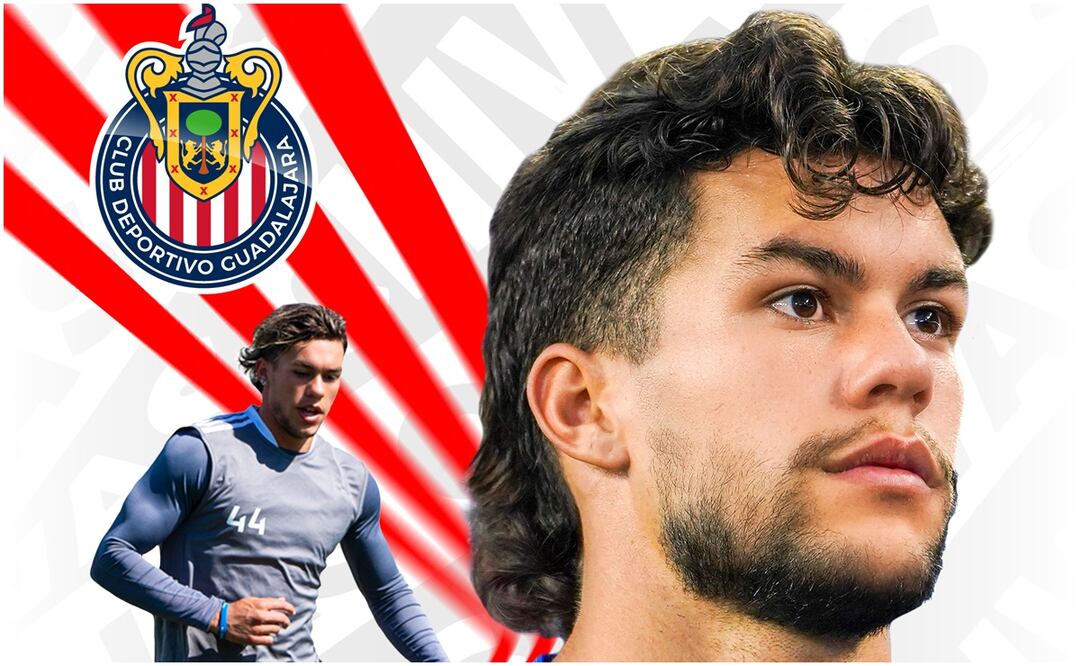 Cade Cowell en su anuncio con Chivas / FOTO: Twitter @Chivas