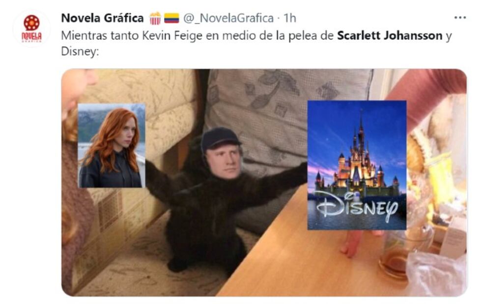 ¡Scarlett Johansson demanda a Disney! Los 10 mejores memes de esta batalla legal