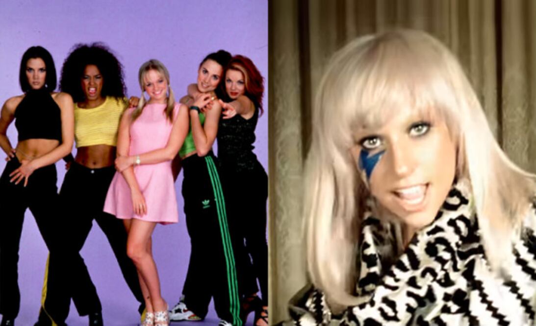 Spice Girls con "Wannabe" y Lady Gaga con "Just Dance"