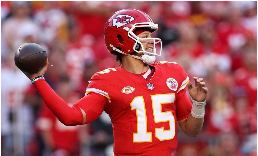 Patrick Mahomes, de los Chiefs de Kansas City - AFP