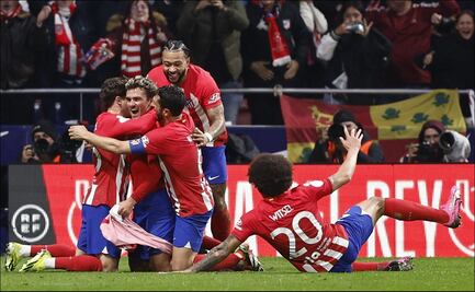 Atlético de Madrid cobra revancha y elimina al Real Madrid de la Copa del Rey