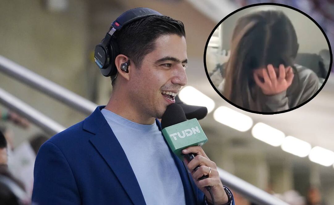 Andrés Vaca invitó a la niña que lo imitó a una transmisión de Televisa. Foto: Especial