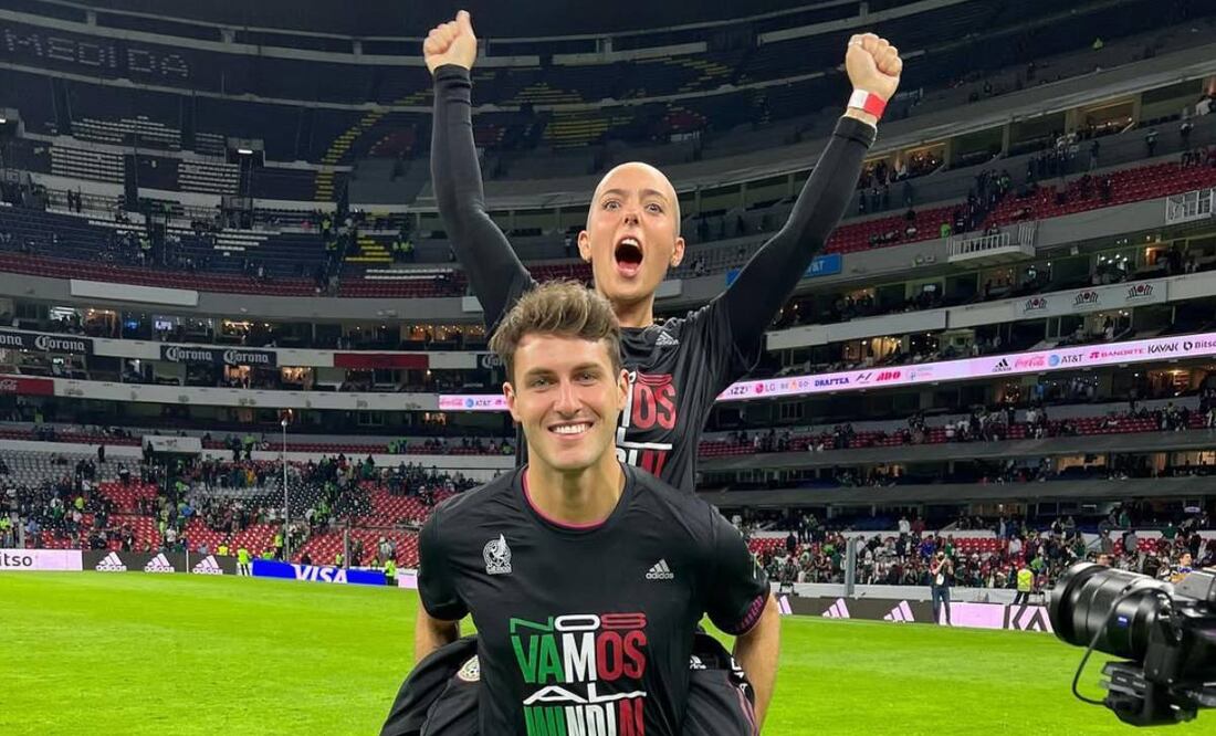 Fernanda Serrano, esposa de Santiago Giménez, denunció que fue víctima de la delincuencia. Foto: Especial