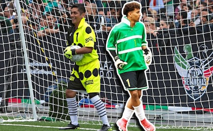 Él es Antonio Campos, hijo del Brody, quien la está rompiendo en la portería ¿Será profesional?