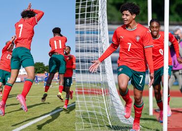 VIDEO: Cristiano Ronaldo Jr se estrena como goleador y campeón con Portugal