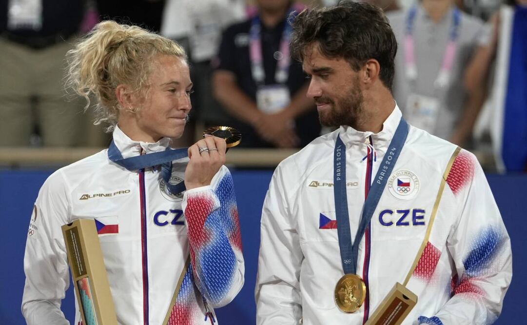 Ambos tenistas no dijeron si había reconciliación tras la medalla. Foto: AP.