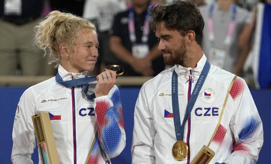 Ambos tenistas no dijeron si había reconciliación tras la medalla. Foto: AP.