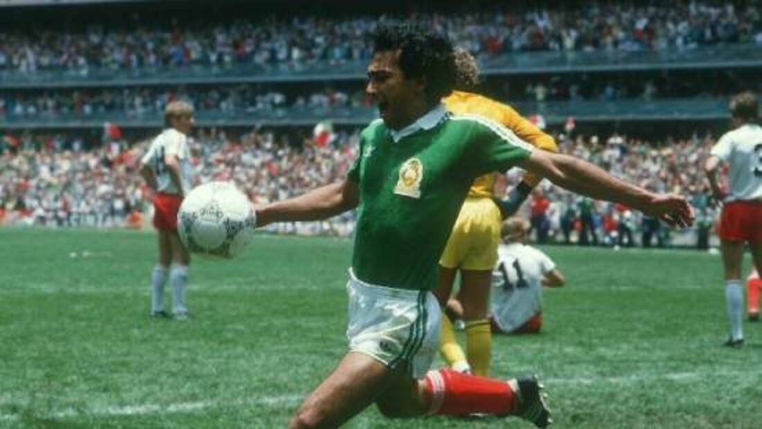 Hugo Sánchez únicamente metió un gol con la Selección Mexicana en Mundiales. Foto: Especial