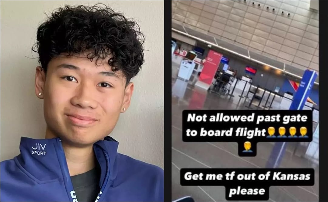 El patinador estadounidense Jon Maravilla se salvó de milagro debido a un incidente en el aeropuerto con su mascota. FOTOS: Especiales