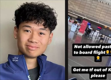 Patinador estadounidense casi sube al avión que se estrelló en Washington; su perro le salvó la vida