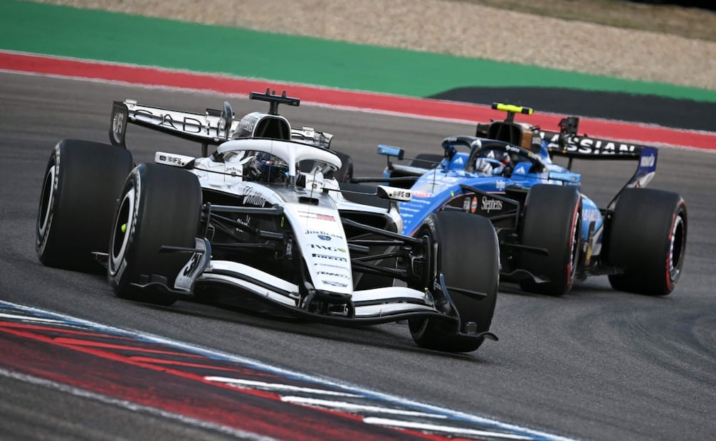Checo Pérez en la práctica del Gran Premio de Estados Unidos /Foto: EFE