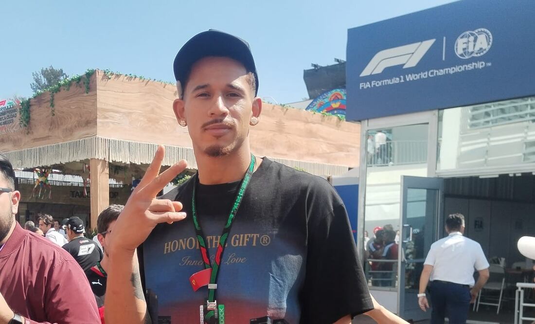 Juan Toscano en el GP de México en el Autódromo Hermanos Rodríguez / FOTO: El Universal Deportes