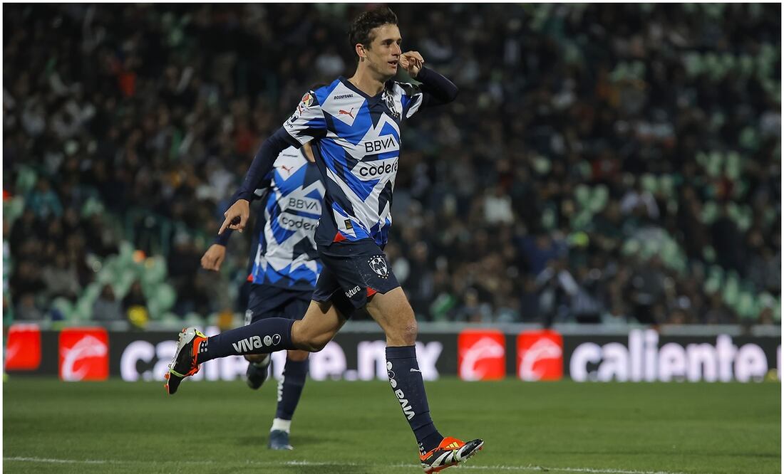 Jordi Cortizo celebrando gol con Rayados - Foto: Imago7
