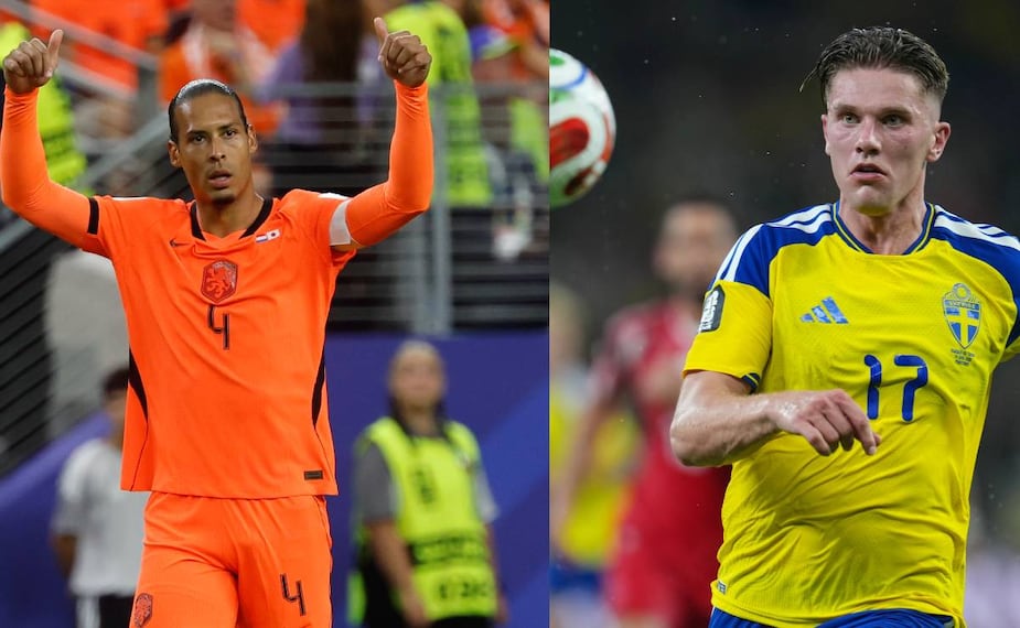Países Bajos vs Suecia Foto: Especial