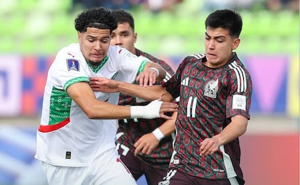Gilberto Mora anotó de penalti el gol con el que México le gana a Marruecos
