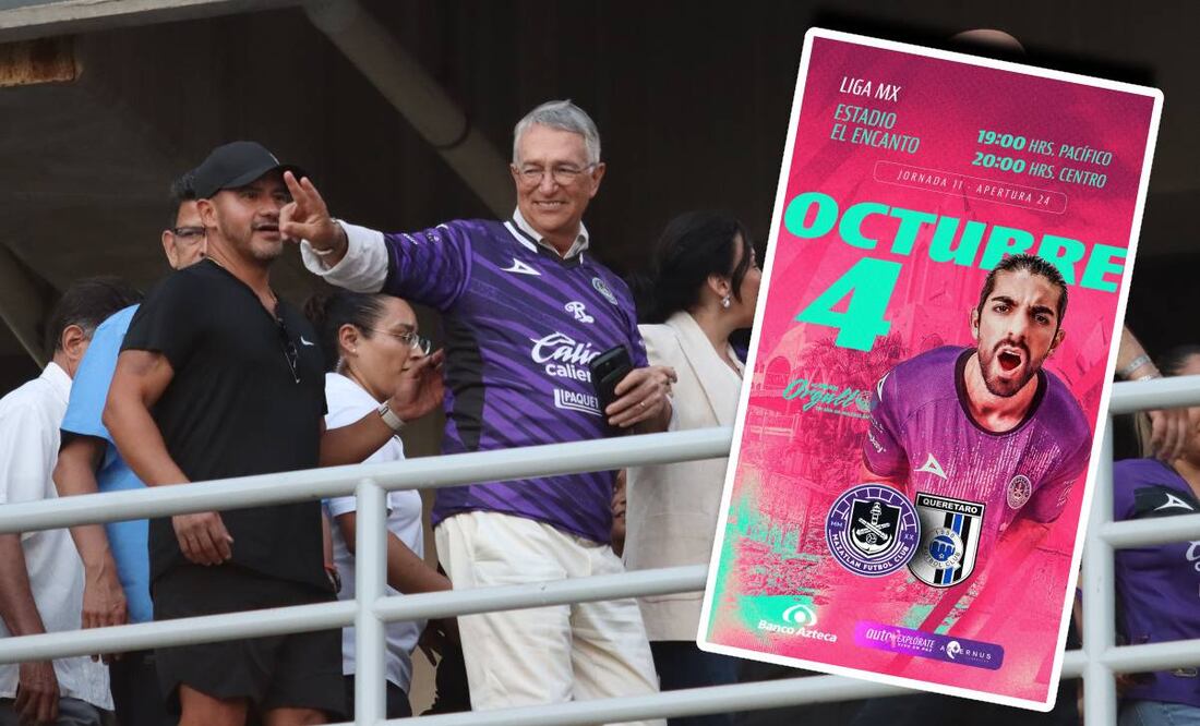 Ricardo Salinas pliego remató los boletos para el partido de Mazatlán vs Querétaro. Foto: Imago7