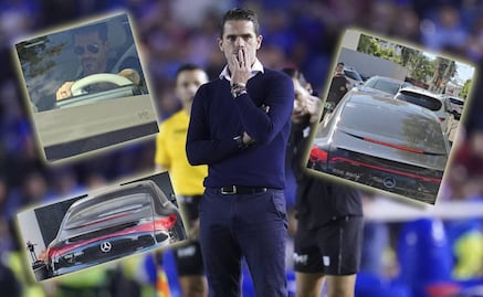 Fernando Gago recibe lluvia de críticas tras dejar en el abandonó el auto que usó Guadalajara