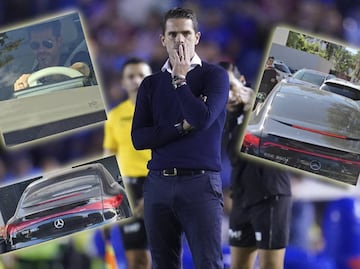 Fernando Gago recibe lluvia de críticas tras dejar en el abandonó el auto que usó Guadalajara