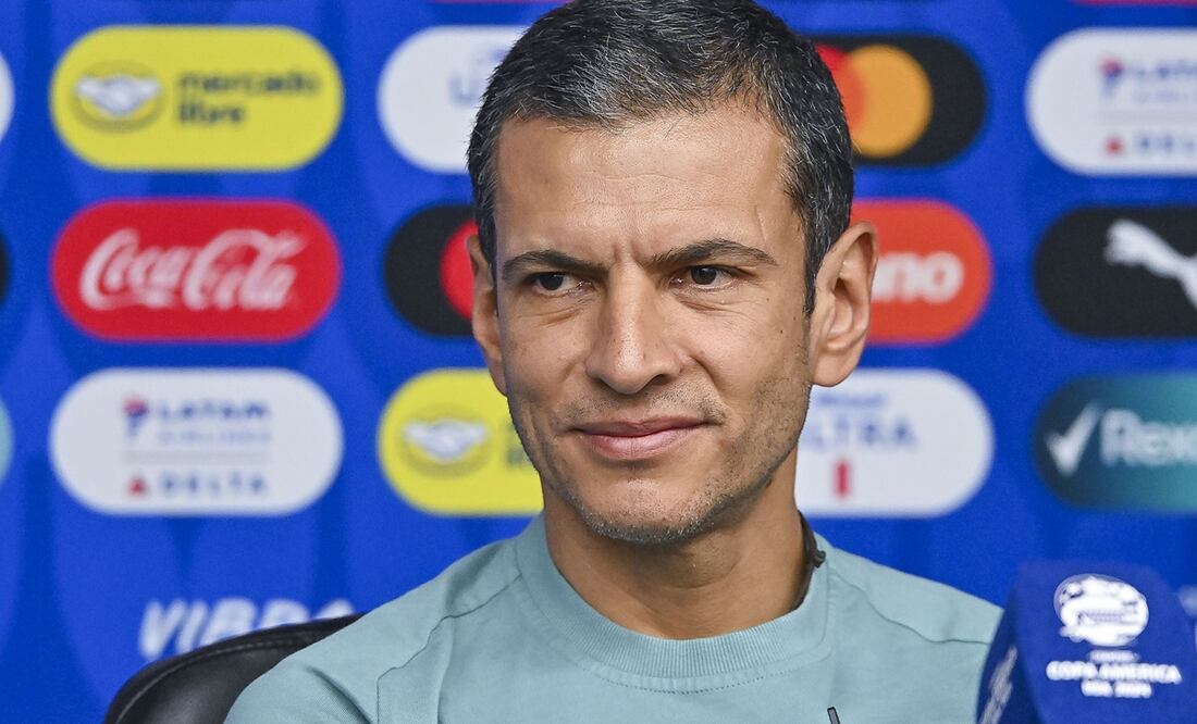 Jaime Lozano en conferencia de prensa, previo al debut de México en la Copa América - Foto: Imago7