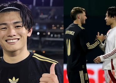 Futbolista japonés feliz de haber intercambiado camiseta con Santiago Giménez; coincidieron en el Feyenoord