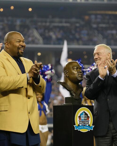 Larry Allen. Fuente: Instagram @dallascowboys