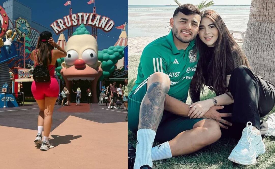 Paula González, esposa de Alexis Vega, se fue a vacacionar a los Universal Studios en Orlando, Florida. Foto: Especial