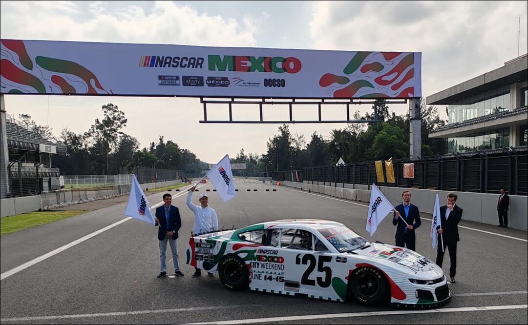 La Nascar Cup Series se realizará en el Autódromo Hermanos Rodríguez / FOTO: Oscar Torres