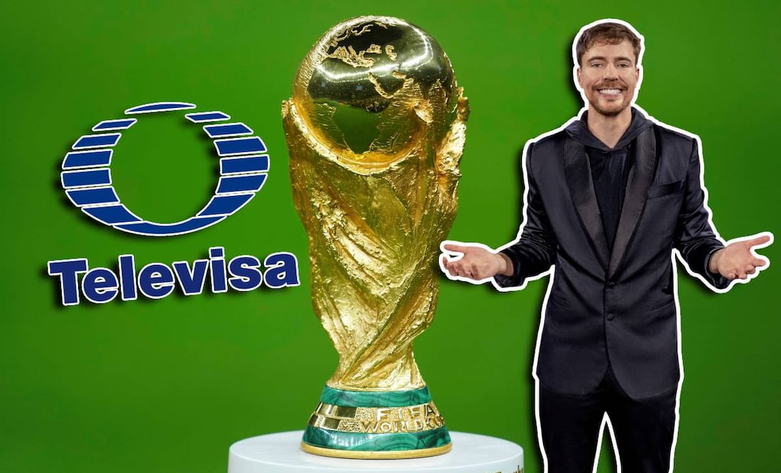 MrBeast se unirá a Televisa para el Mundial 2026. Foto: Especial