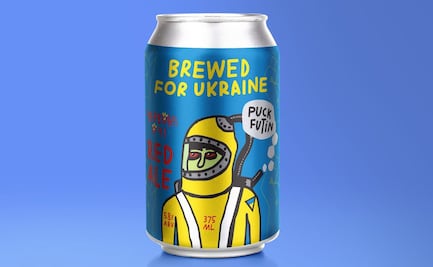 Puck Futin, la cerveza que ayuda a víctimas de la guerra en Ucrania