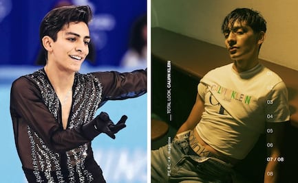 Donovan Carrillo: De la pista de hielo a modelo de Calvin Klein
