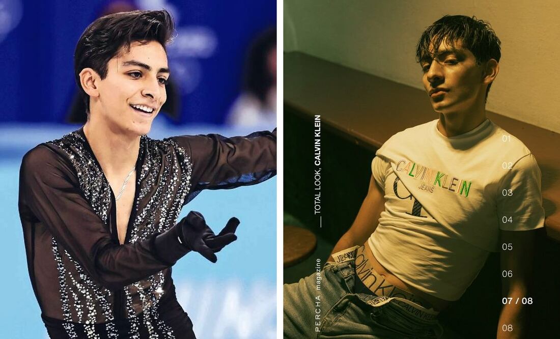 Foto: Lan Hongguan/Xinhua y Calvin Klein