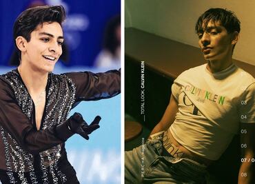 Donovan Carrillo: De la pista de hielo a modelo de Calvin Klein