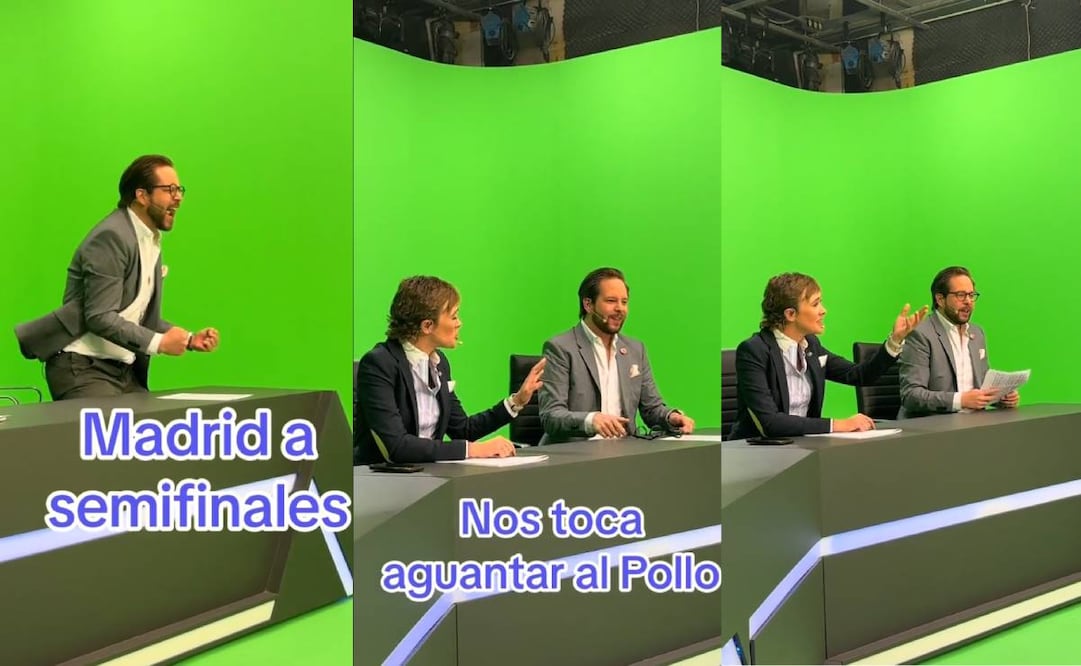 Marion Reimers recibió críticas por callar al Pollo Ortiz tras el triunfo del Real Madrid. Foto: Especial